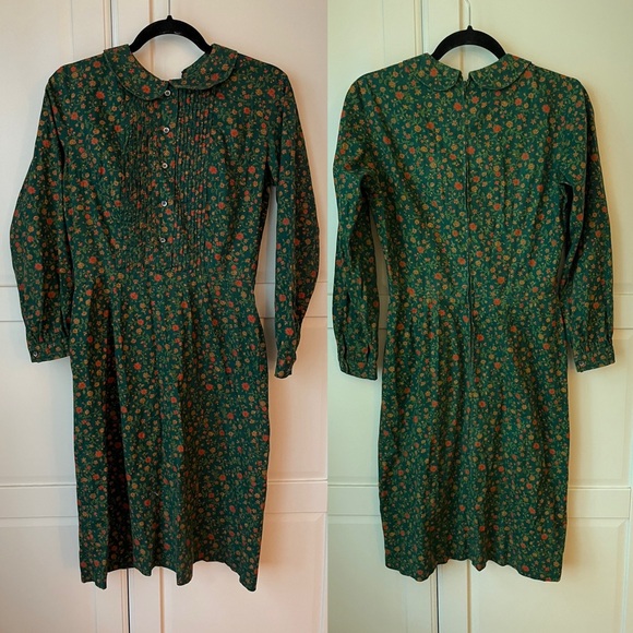 Vintage Dresses & Skirts - Vintage cotton cottage core dress